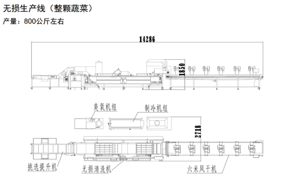 凈菜加工生產線